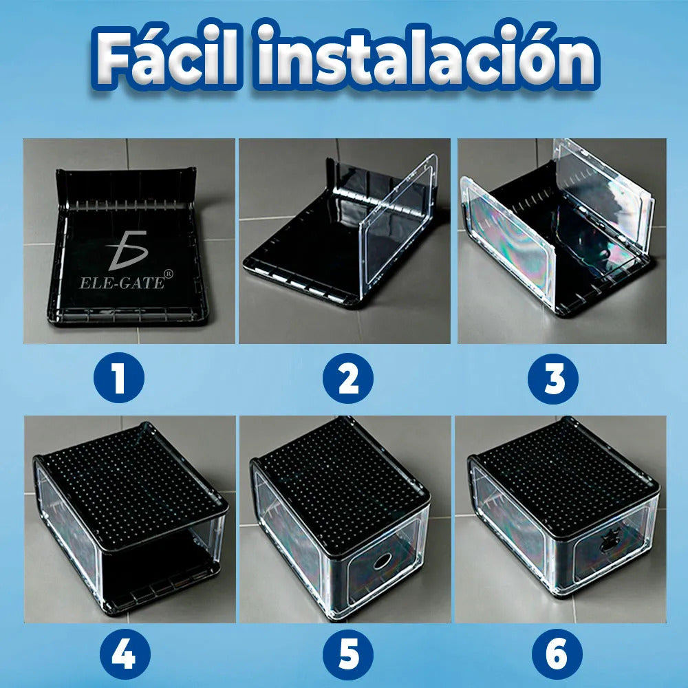 4 Pzs Organizador De Zapatillas Transparente Muestra Tus