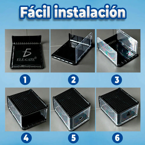 4 Pzs Organizador De Zapatillas Transparente Muestra Tus