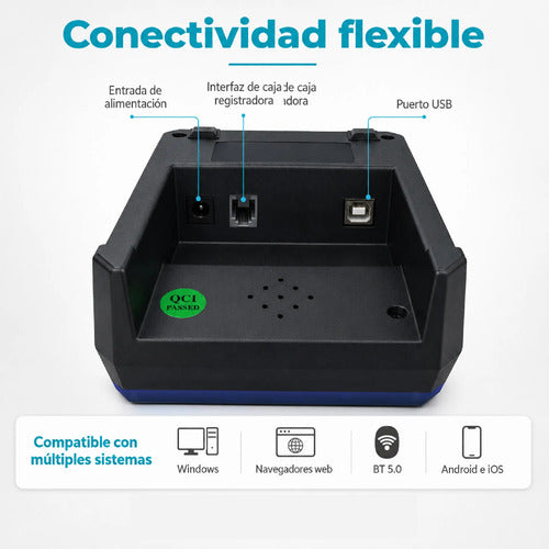 Impresora Térmica Pos 58mm Usb Y Bluetooth 5.0
