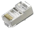 Paquete 100 piezas plug conector RJ45 cable red utp CAT6