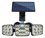 Lampara Led Solar Con Sensor De Movimiento Impermeables