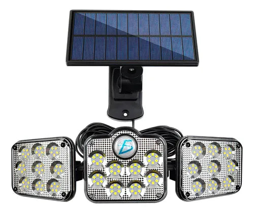 Lampara Led Solar Con Sensor De Movimiento Impermeables