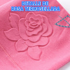 Ropa interior de cintura alta para mujer rosa XXL