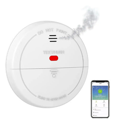 Detector De Humo Con Wifi Y Aplicación Tuya