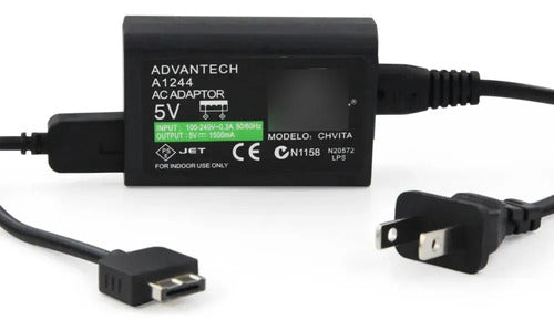 Cargador Regulador 3 En 1 Para Ps Vita Con Cable Usb 5v