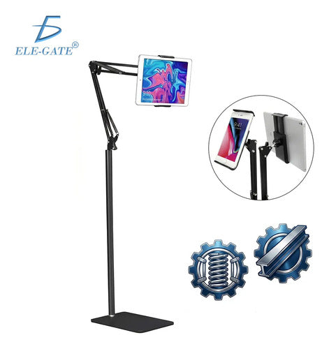 Soporte De Suelo Ajustable Para Tablet Y Celular 360 Altura