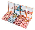 Set De 5 Piezas De Brochas De Maquillaje Con Estuche