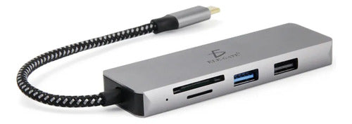 Hub USB-C con HDMI 2 USB SD y microsd