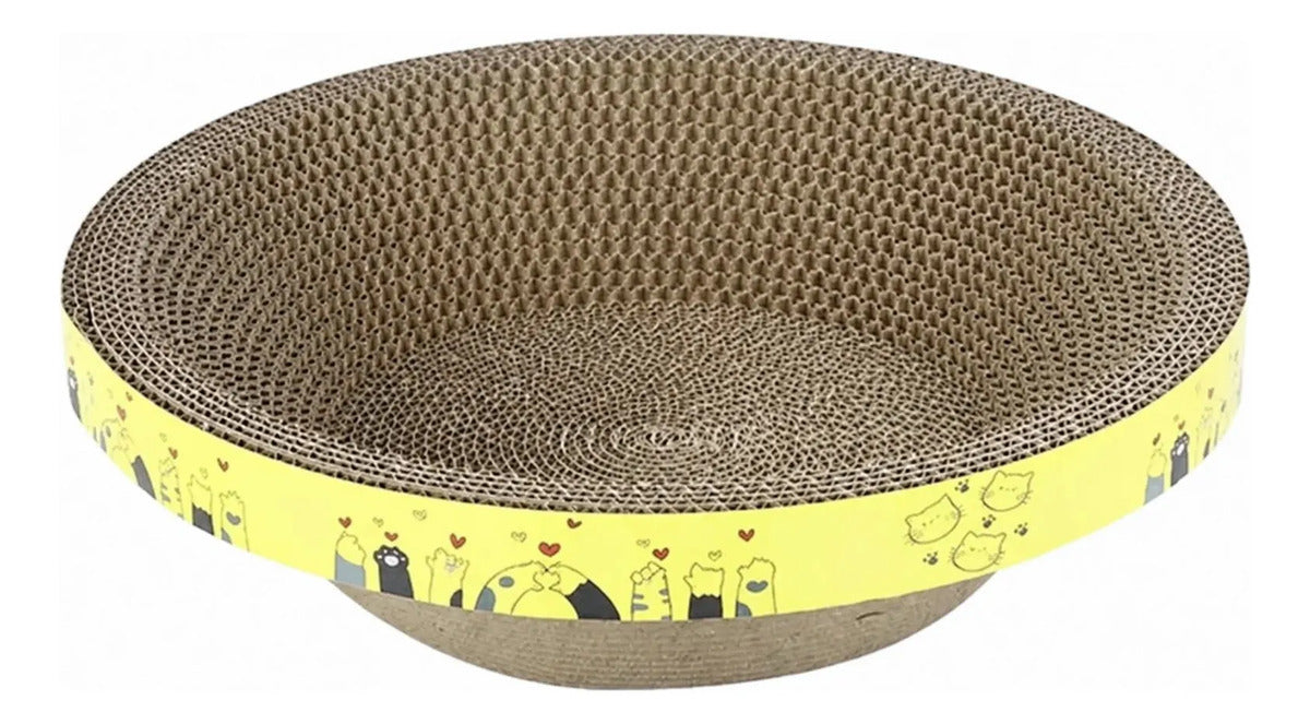 Rascador reversible de cartón para gatos
