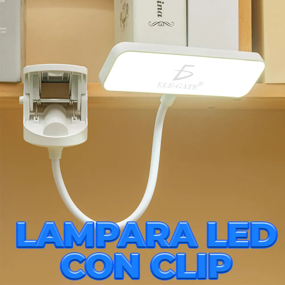 Lámpara De Escritorio Led De Luz Cálida Conexión Usb V8