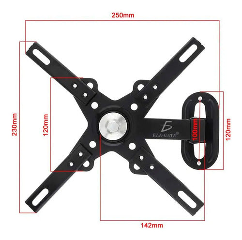 Soporte Para Television Pantalla Monitor 14 A 42 Pulgadas
