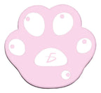 Mouse pad huella de oso alfombrilla de ratón para juegos rosa