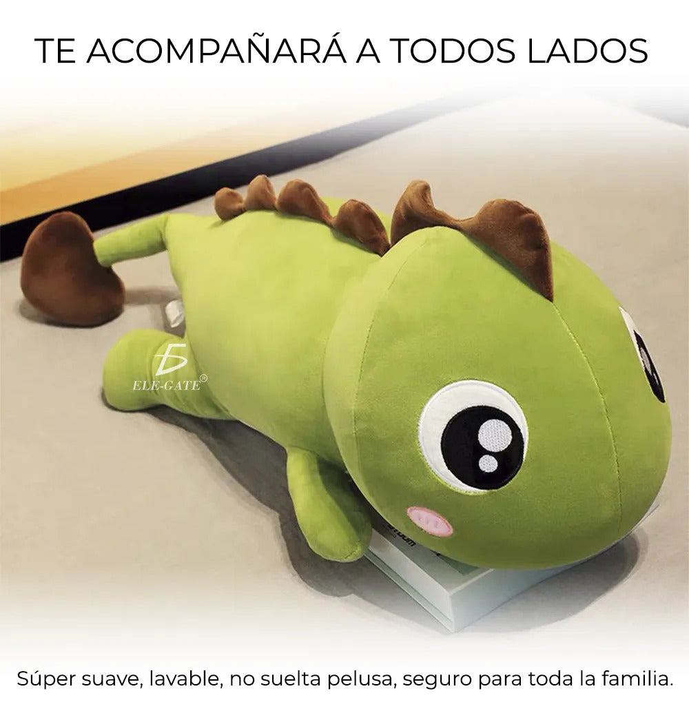 Peluche dragon de bebe largo 80cm