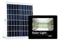 Reflector Led 25w C/ Panel Solar-control Luz Blanca Exterior