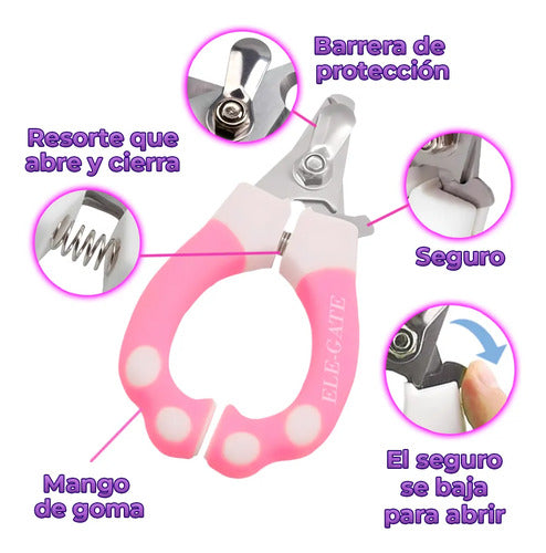 Cortauñas Profesional Para Mascotas Con Asas