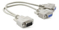 Cable divisor VGA video splitter 2 monitores a la vez