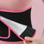 Fajas Reductoras De Cintura Para Mujer Faja Con Velcros Negro M
