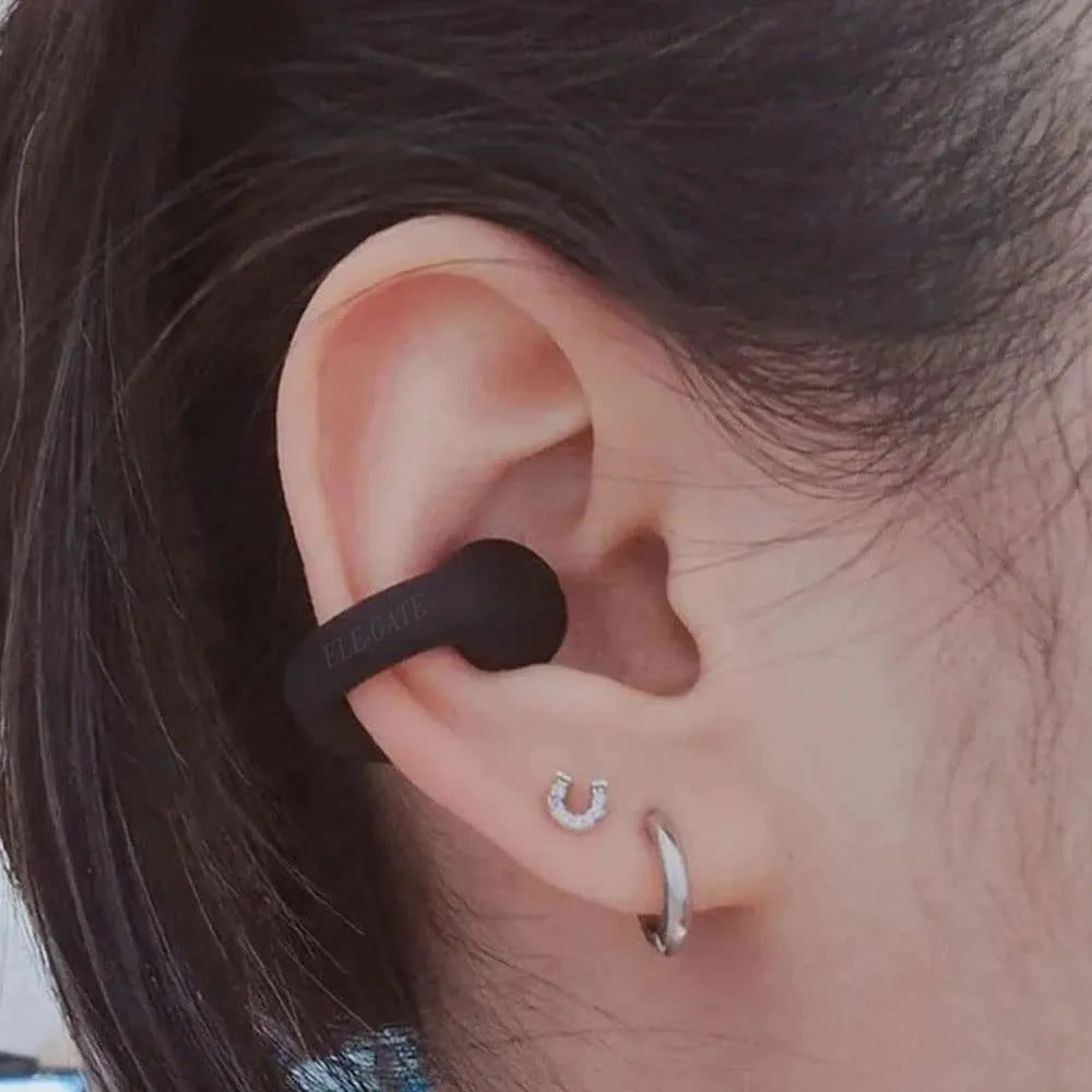 Audifonos Inalambricos Bluetooth 5.3 De Oreja Abierta Negro Negro