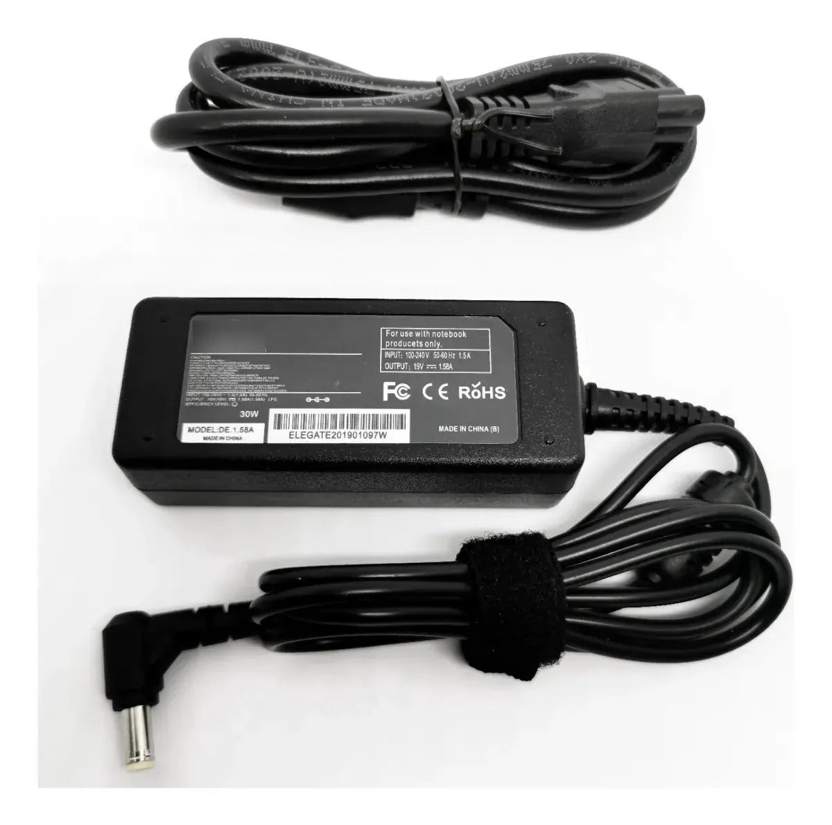 Cargador De Laptop Compatible Con Dell 19v 1.58a 30w 5.5