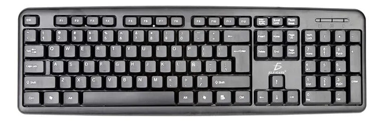 Teclado Usb Slim De 105 Teclas Para Pc Y Laptop
