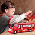 Camión de bomberos grande - diversión educativa para niños