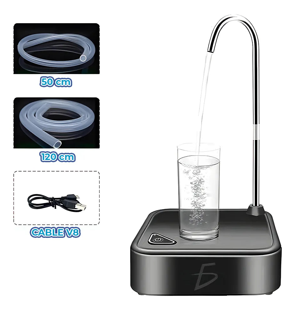 Dispensador De Agua Usb Recargable Para Garrafón