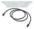 Cable Toslink De Fibra Optica 5 M Audio Alta Calidad