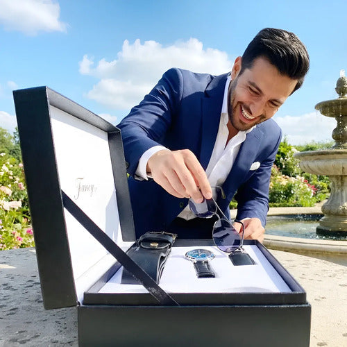 Set De Caja De Regalo Para Hombre Estilo Y Elegancia
