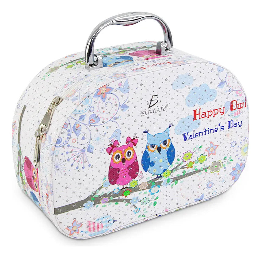 Cosmetiquera Neceser Estampado Kit De 3 Pzas Viaje Estuche