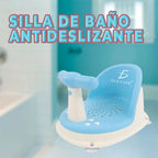 Asiento Baño Para Bebé Con Respaldo Y Ventosas Antidesliz