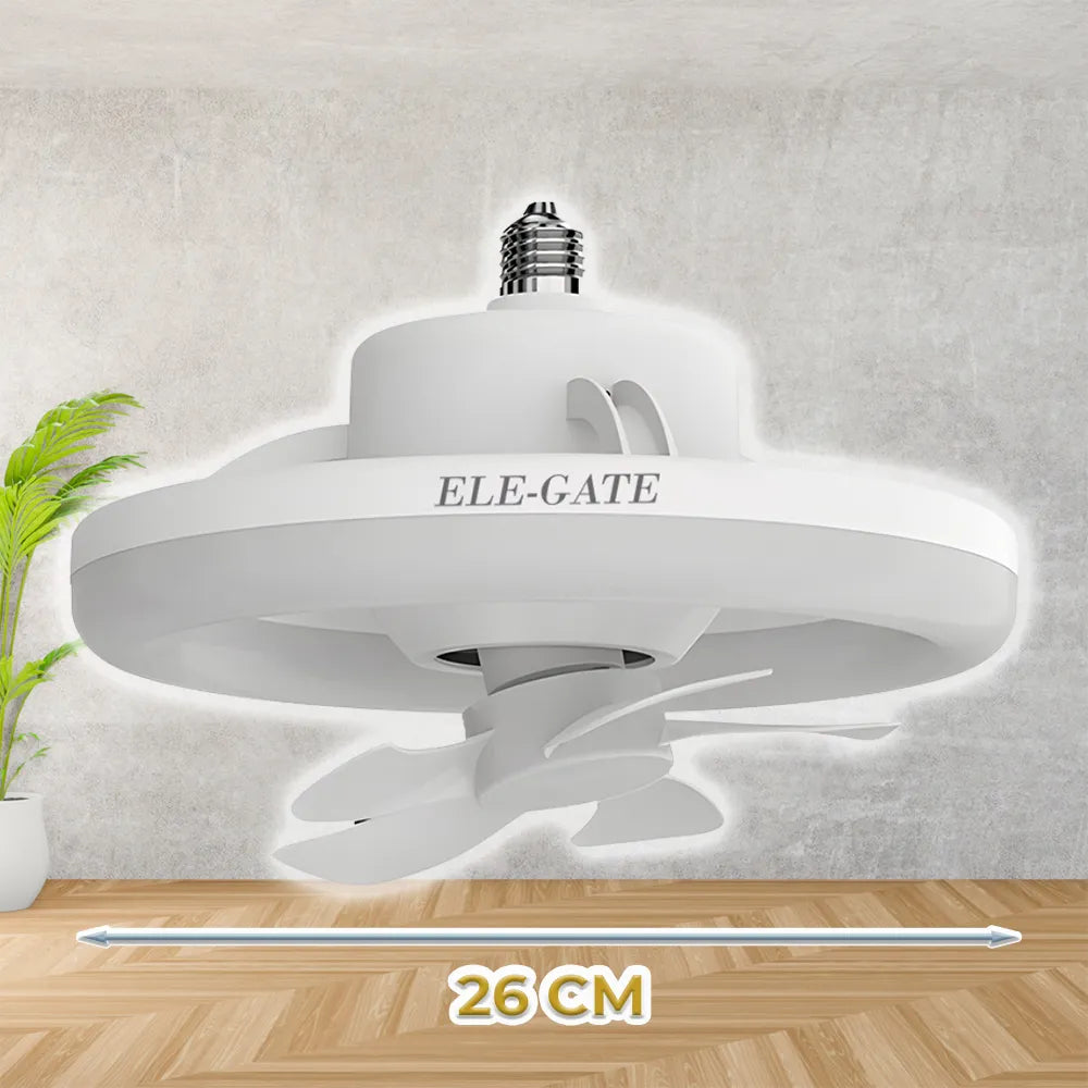 Lampara Led Potente De 30w Con Ventilador De 15w Conexión