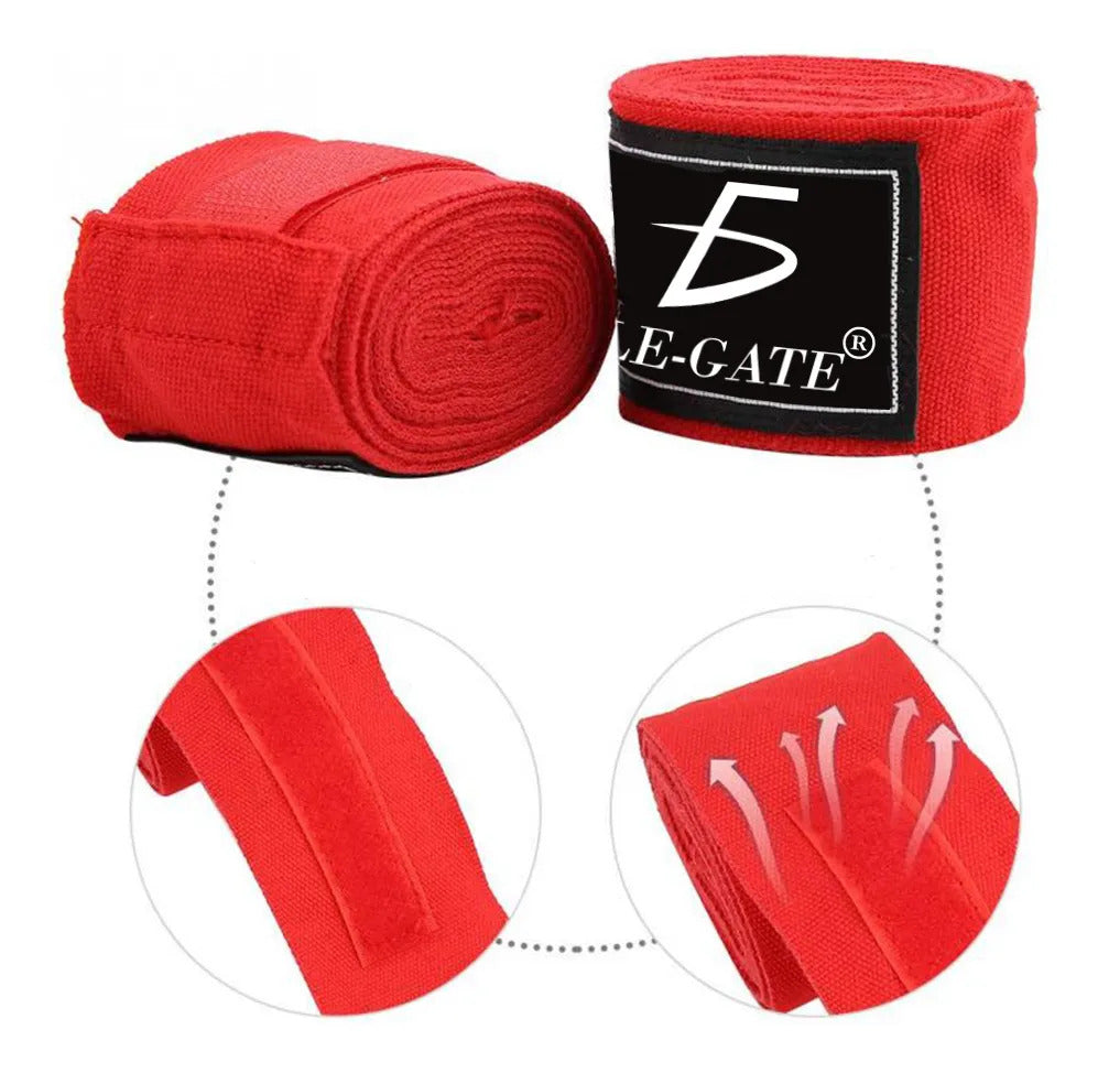 Vendas De Boxeo Elásticas - Envoltura De Mano Para