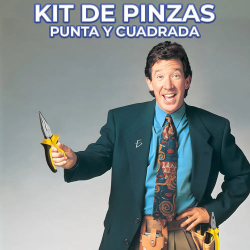 Kit De Pinzas Para Electricistas Y Corte - Herramientas