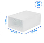 Cajas Organizadoras De Zapatos Apilables Almacenaje 6 Multicolor