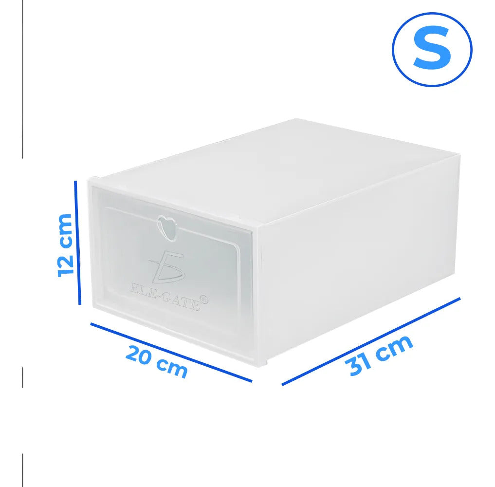 Cajas Organizadoras De Zapatos Apilables Almacenaje 6 Multicolor