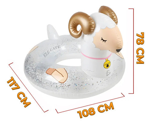 Dona Inflable Acuática En Forma De Oveja