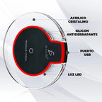 Cargador Inalambrico Para Samsung Huawei Ovvo Xiaomi Para
