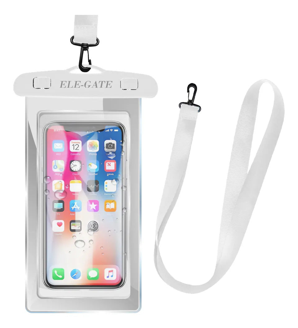 Funda Universal Impermeable Para Celulares Azul