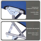Silla Plegable Con Sombrilla De Gravedad Cero Reclinable