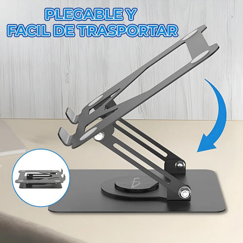 Soporte Ajustable Y Plegable Para Laptop Y Tablet Elevador