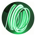 Manguera Tira Neon Led Flexible Luz Verde Con Eliminador
