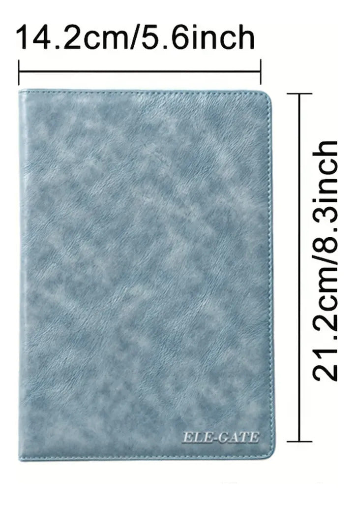 Libreta Con 120 Hojas Forro Acolchado Y Colores Elegantes