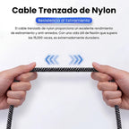 Cable Auxiliar Jack 3.5mm A 3.5mm 1.5m Con Conectores