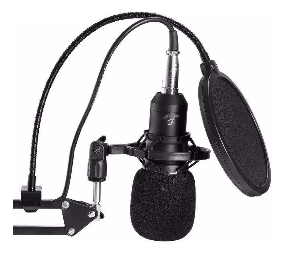 Kit Profesional Microfono Condensador Grabación Estudio Ktv