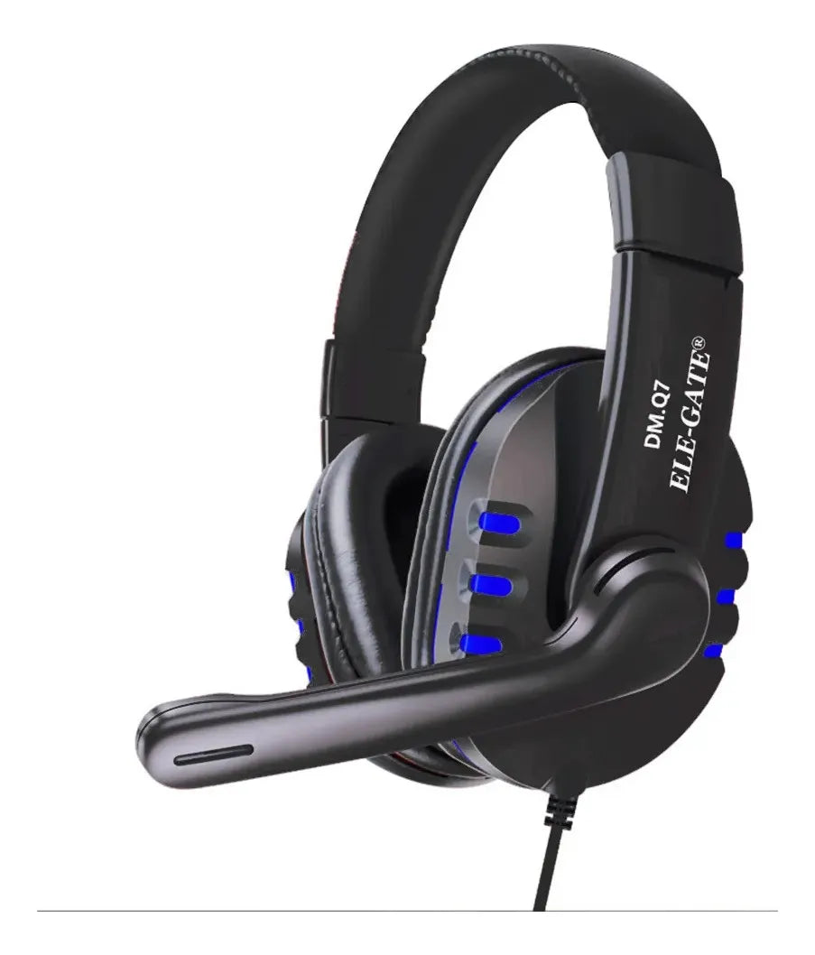 Audifonos Diadema Gamer Usb Audio Para Xbox 360 Pc Ps4 Negro