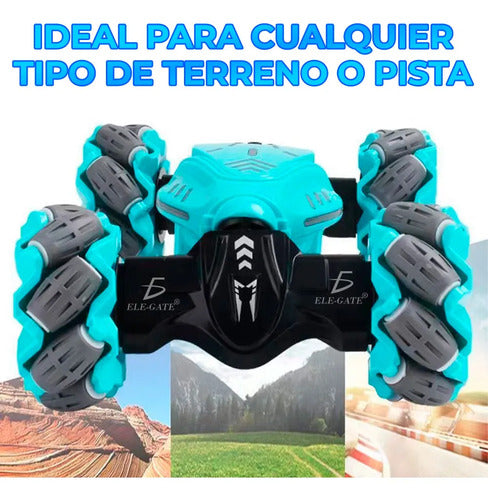Carro De Control Remoto 4wd Sensor De Gestos Giro 360