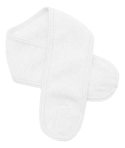 Banda Para El Cabello Diadema Deportes Absorber Sudor Blanco M