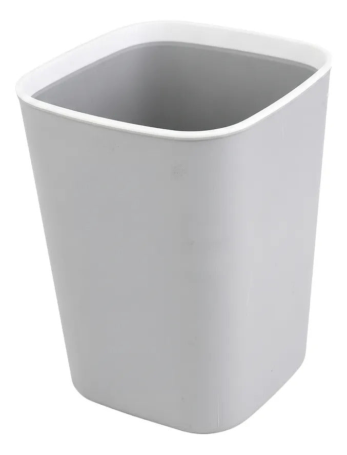 Bote De Basura 10 L Con Tira Oculta Para Bolsa Libre De Bpa