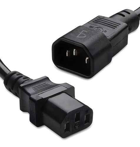 Cable Extension Trifasico De Corriente Macho Hembra Cpu