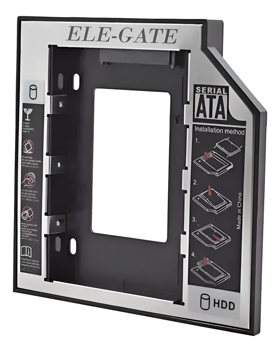 Adaptador Caddy Disco Duro Sata 2.5 Laptop 9.5mm